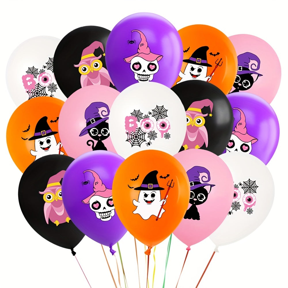 15pcs Halloween Party Decoration Balloons Cartoon 30 48 cm Balloons