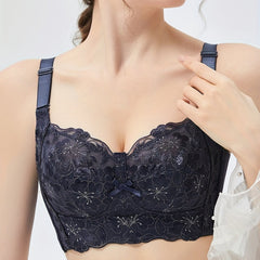 Lace Wireless Bra Full Coverage Breathable Women's Lingerie