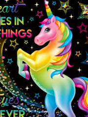 Colorful Unicorn Print Dress Girls Sleeveless Summer Party Gift