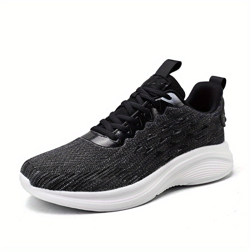 Breathable Lace-Up Sneakers Lightweight Running Shoes