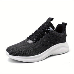 Breathable Lace-Up Sneakers Lightweight Running Shoes