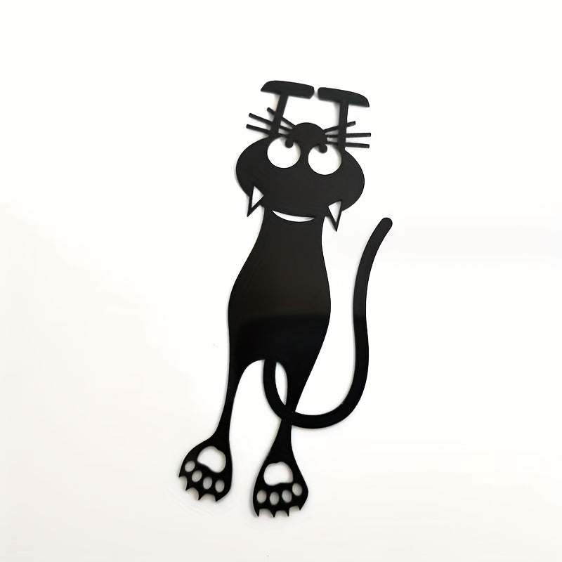 Acrylic Hollow Kitten Bookmark 2pcs