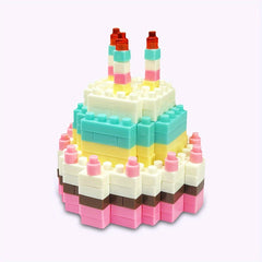 Cake Building Blocks DIY Model Toys Gift