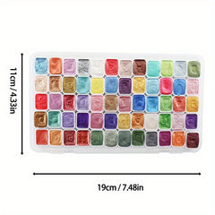 70pcs Watercolor Paint Set with Detail Brush - Art Supplies for Artists