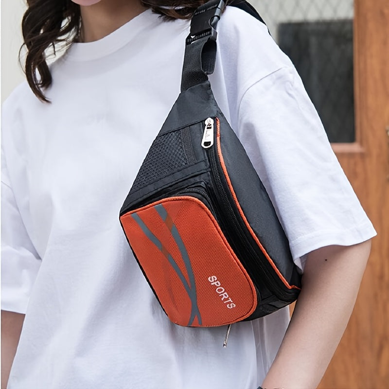 Outdoor Waist Bag Large Capacity Chest Bag Wear-resistant Phone Bag