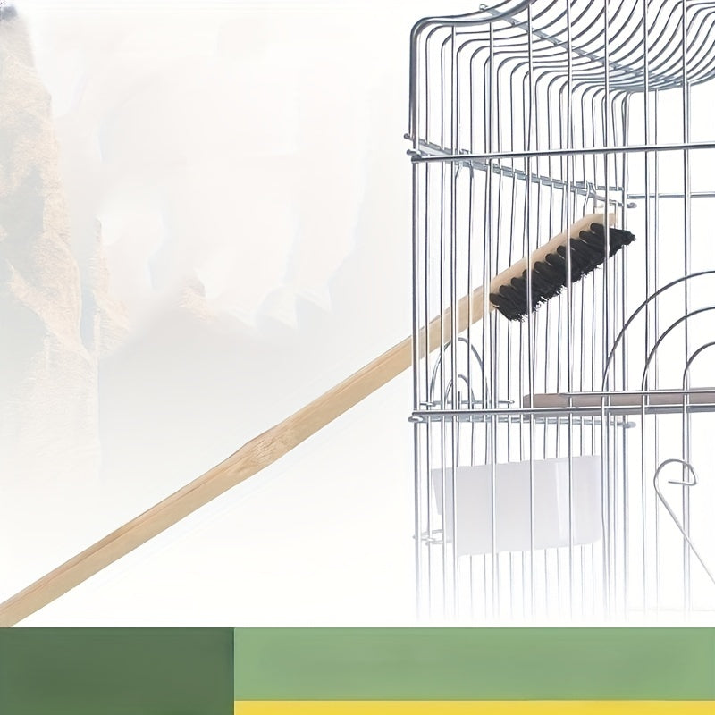 Small Pet Cage Cleaning Brush - Useful Cage Brush for Accessories