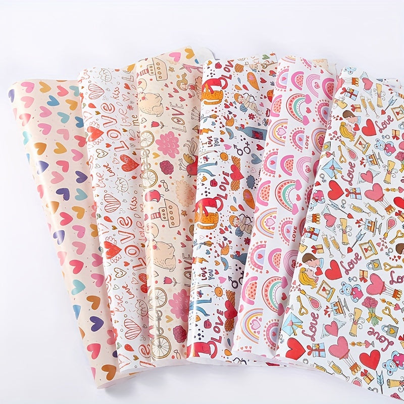 6pcs 50 Christmas Gift Wrapping Paper Holiday Arts Crafts Decorations