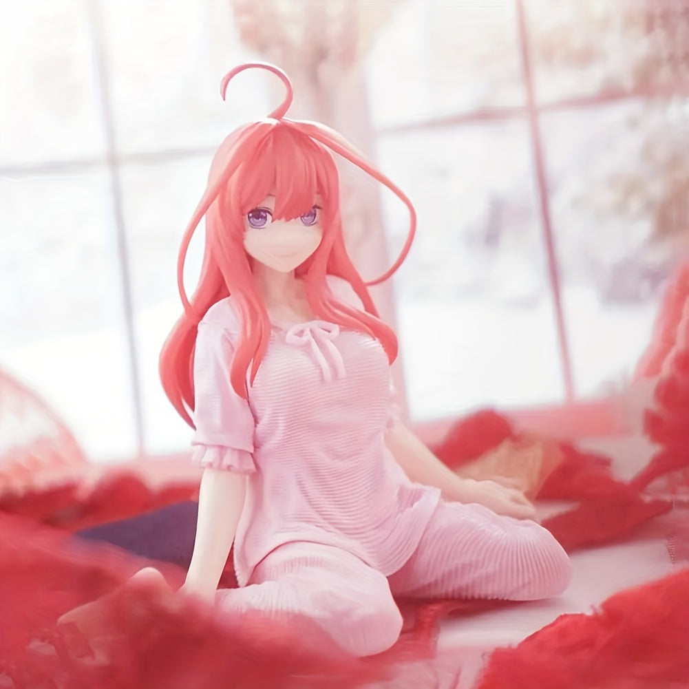 Pajama Girl Anime Model Figures Computer Case Decoration