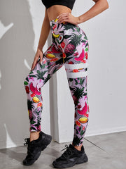 High Stretchy Digital Print Yoga Leggings