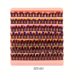 Butterfly Sequin Decor Lash Clusters DIY Eyelash Extensions