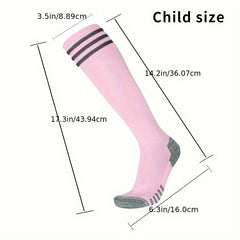 Men's Compression Over Calf Sport Socks - Breathable for Cycling Running