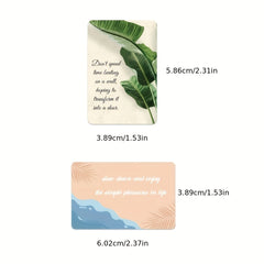 52pcs Inspirational Waterproof Vinyl Decals for Water Bottle Laptop