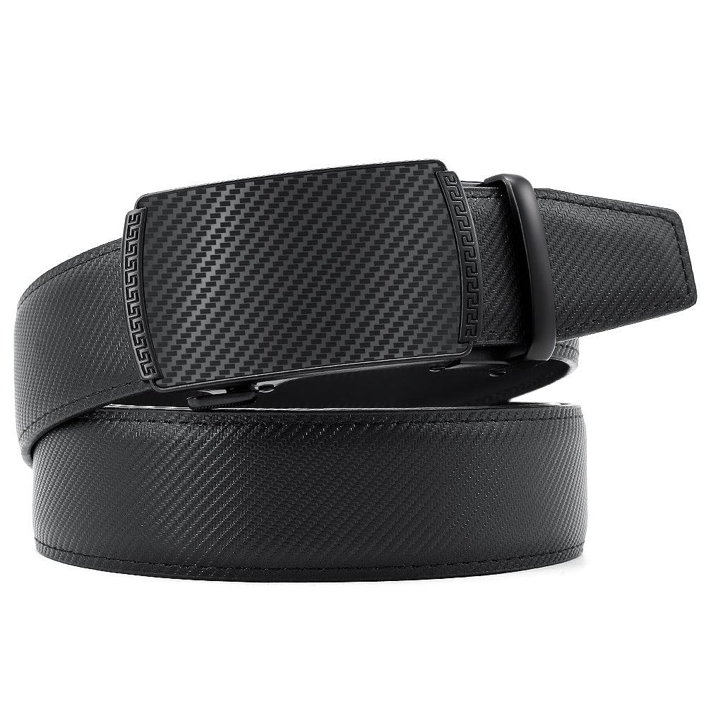 Men's Rivet Synthetic Resin 45cmPU Leather Belt
