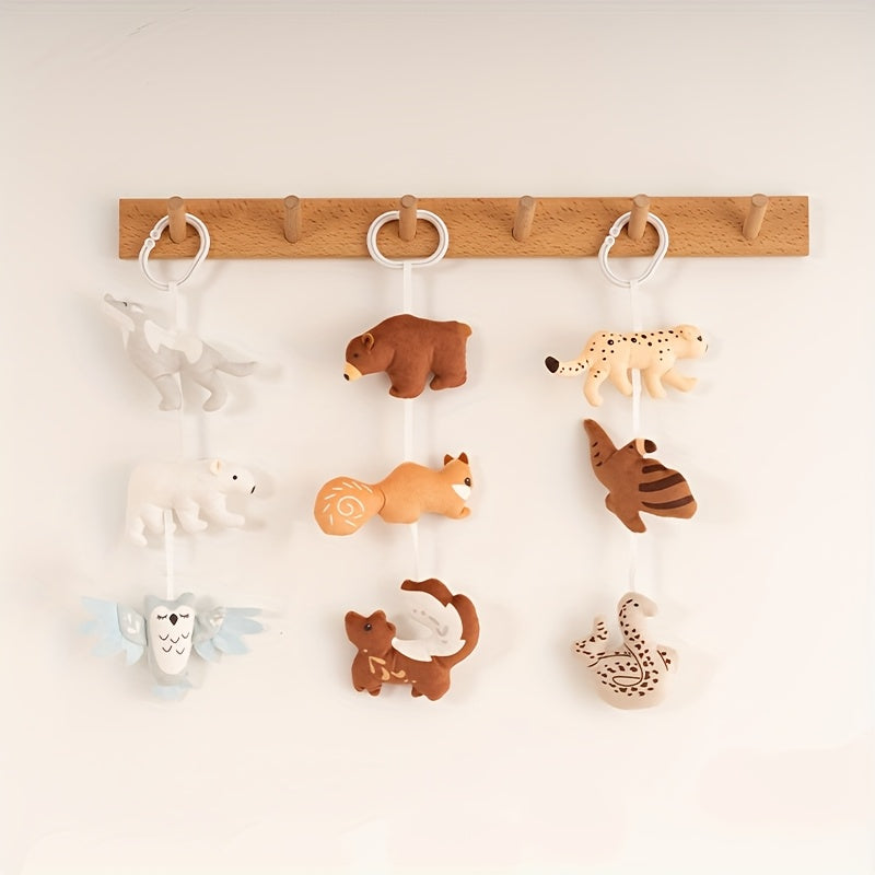 Baby Hanging Toys Carseat Toys Hanging Animal Boys and Girls