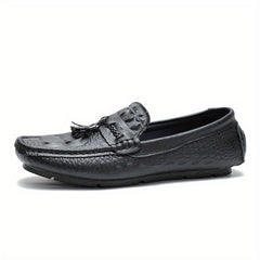 Men's Tassel Loafer Shoes Lightweight Slip On Moccasin Shoes