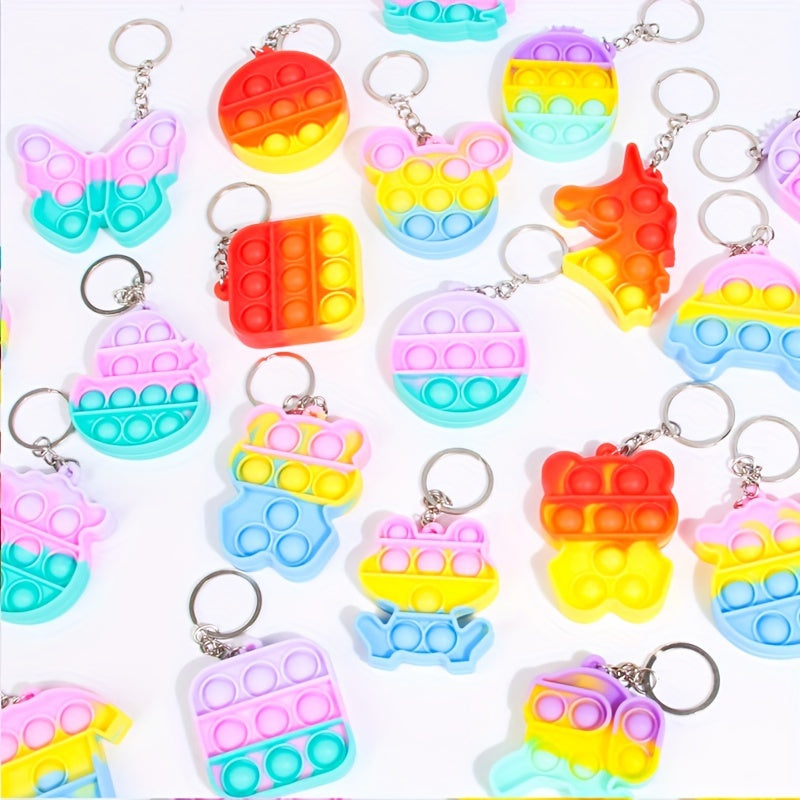 20pcs Pop Fidget Toys Bulk Christmas Party Favors