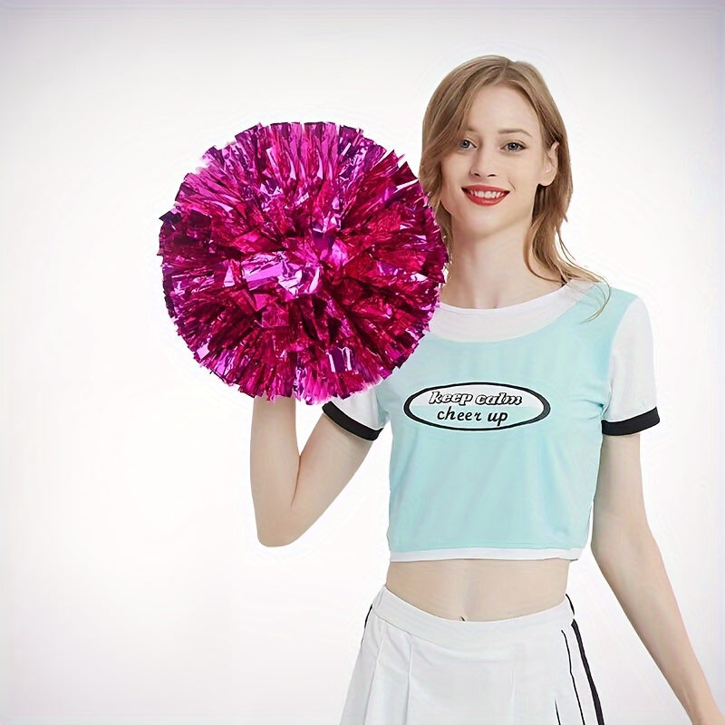 2pcs Cheerleader Pom Poms Sports Stage Celebration