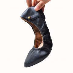 Women's Soft Sole Ballet Flats Foldable Pointed Toe Shoes