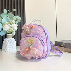 Kids School Backpack & Handbag Combo - Colorful Pearl Dream