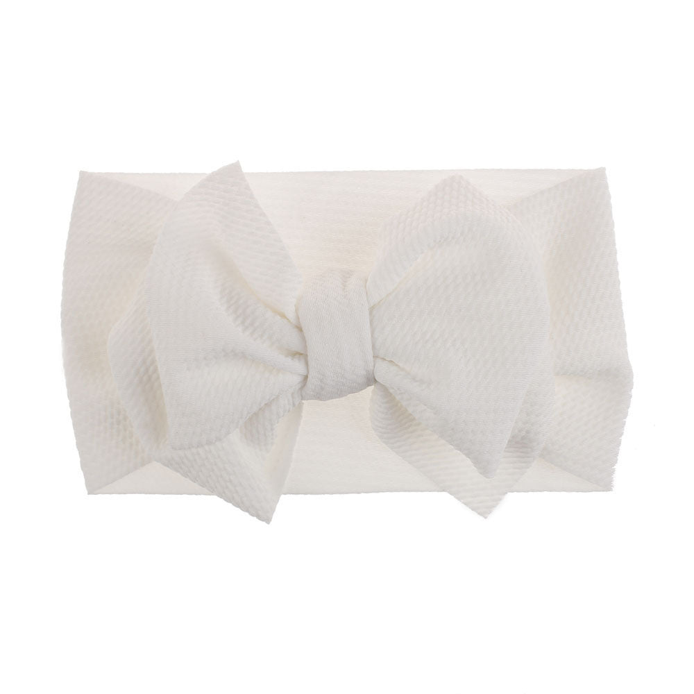 Bow Wide Headband Elastic Hair Band For Baby Boys and Girls