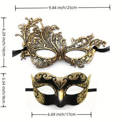 Colorful Lace Eye Mask Gothic Half Face Decorative Costume Mask