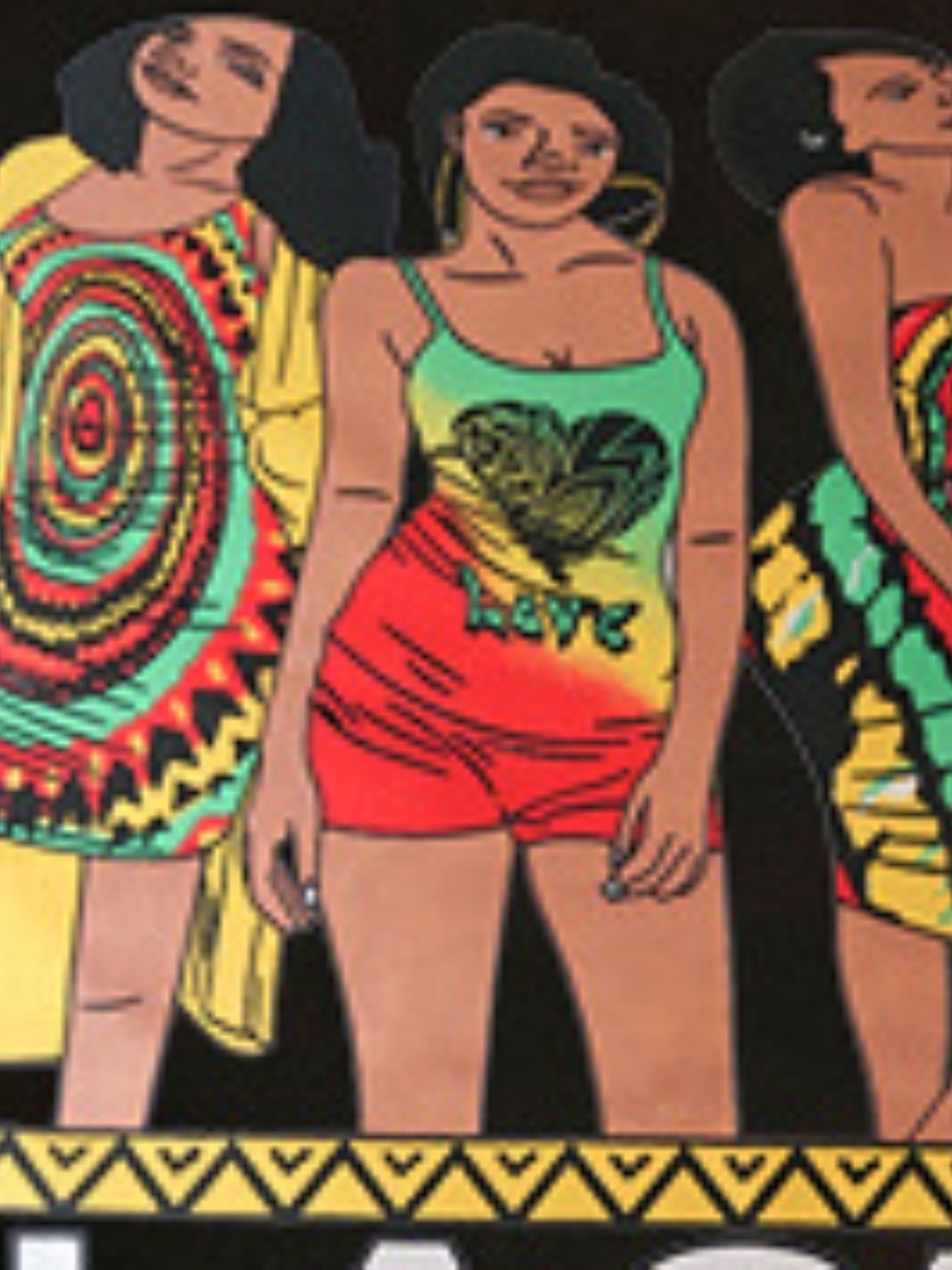 Cartoon Print Tee & Shorts Set: Plus Size 2pcs Outfit