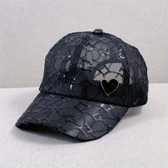 Mesh Breathable Sequin Baseball Cap Thin Sun Hat Lightweight Adjustable Dad Hats