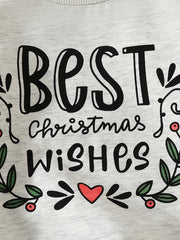 Baby Christmas Sweatshirt Kids Round Neck Casual Pullover Top