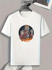 Halloween Zombie Party Print Men's Graphic T-shirt