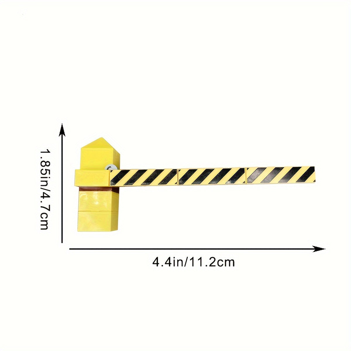3pcs Train Track Traffic Light Road Signs Building Blocks Railway Crossing Signs