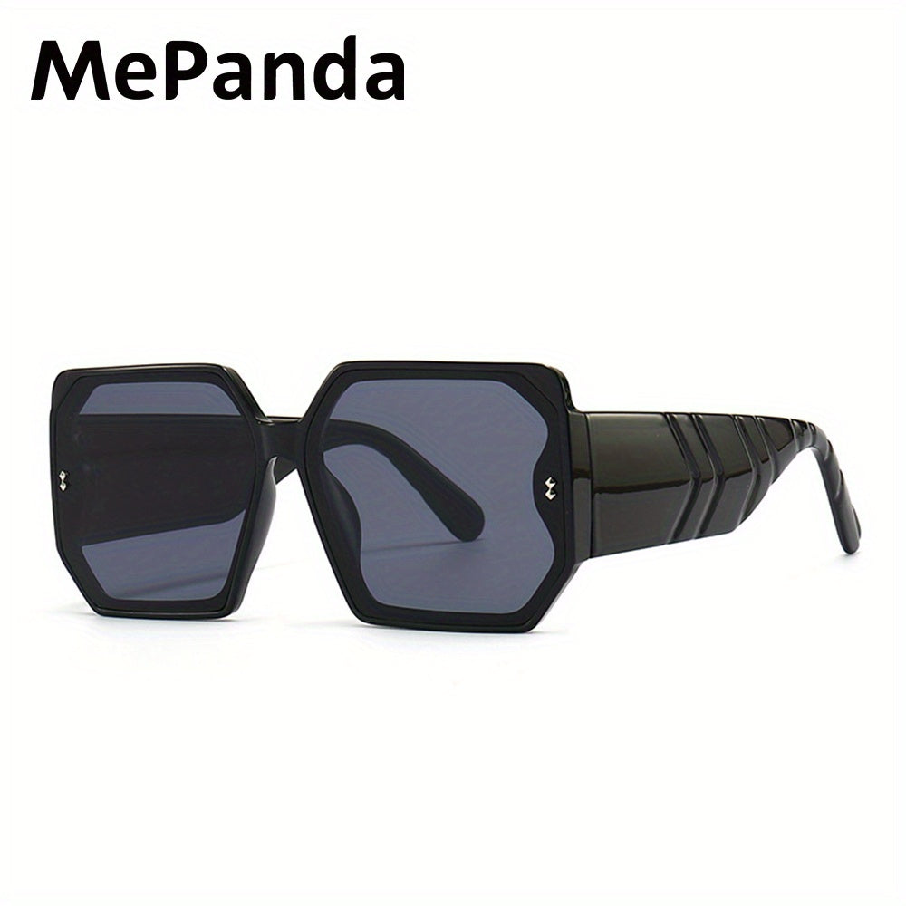 MePanda Chunky Square Frame Sunglasses Vintage Outdoor Unisex