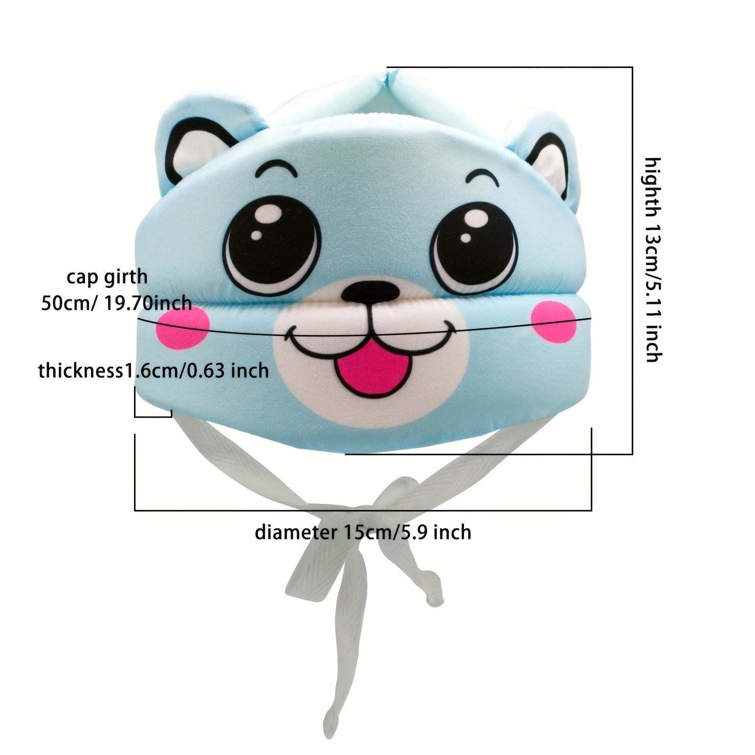 Baby Head Protection Hat - Anti Fall & Anti Collision Safety Helmet