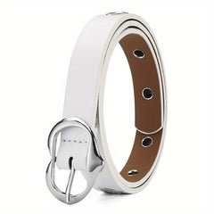 Kids Heart Eyelet Heart Buckle Belt for Girls