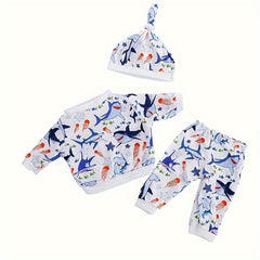 3 Piece Shark Pattern Outfit For 17-18 Inch Dolls - Christmas Gift