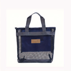 Waterproof Outdoor Toiletry Storage Mesh Bag for Traveling