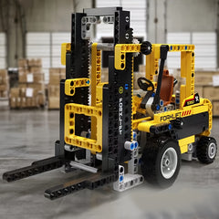 Yellow Engineering Forklifts - City Construction Lifting