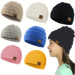 Windproof Winter Warm Beanie Hat for Kids