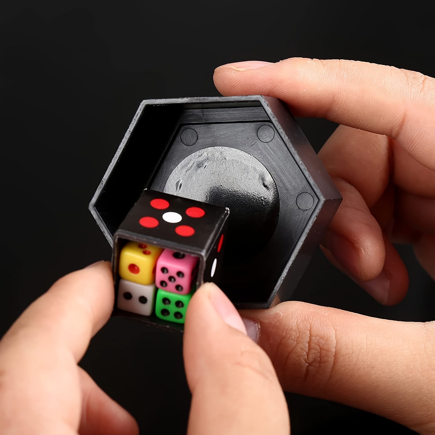 Colorful Magic Exploding Dice Toy Set