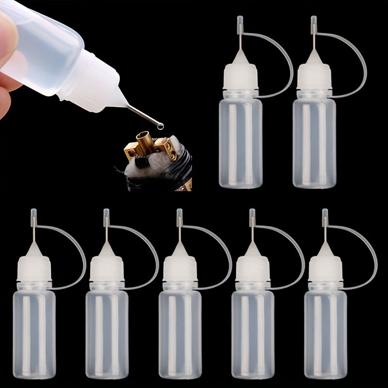 10pcs 10ml Needle Tip Squeeze Bottle for DIY Quilting Paint Glue