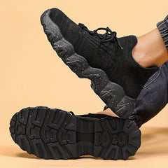 Men's Lace Up Road Running Shoes Lightweight Sport Shoes