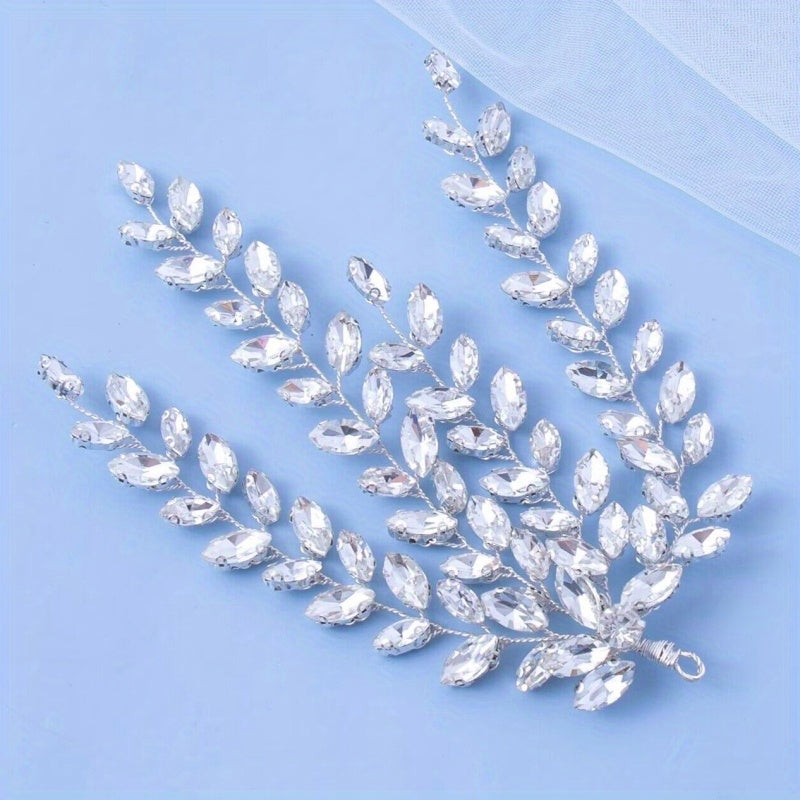 Crystal Bridal Head Piece Headwear Head Hoop Wedding Hair Accessories