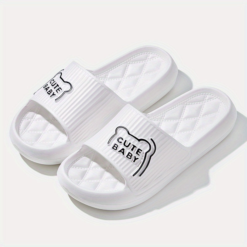 Minimalist Indoor Pillow Slides Soft Sole Non Slip Shoes