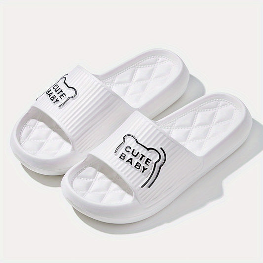 Minimalist Indoor Pillow Slides Soft Sole Non Slip Shoes
