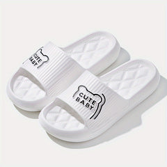 Minimalist Indoor Pillow Slides Soft Sole Non Slip Shoes