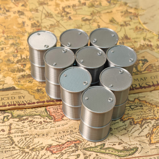 9 Mini Buckets Set for Game Scenes and Collections