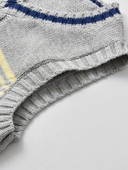 Boys Striped Sweater Vest