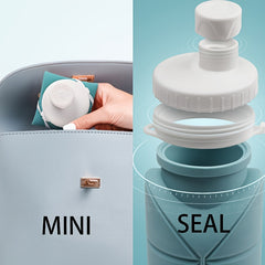 5pcs Ice Towel & Silicone Foldable Water Cup Set