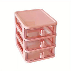 3 4 Layer Rabbit Desktop File Pen Holder Storage Box