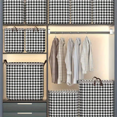 1pc Clothes Quilt Moving Bag with Handle Storage Box Organizer