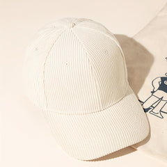 Men's Corduroy Baseball Cap